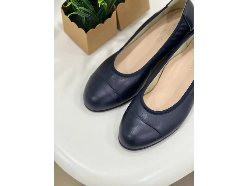 ZAPATO SALÓN EN PIEL 2816 CALZADOS ROLDAN EN COLOR NEGRO O AZUL