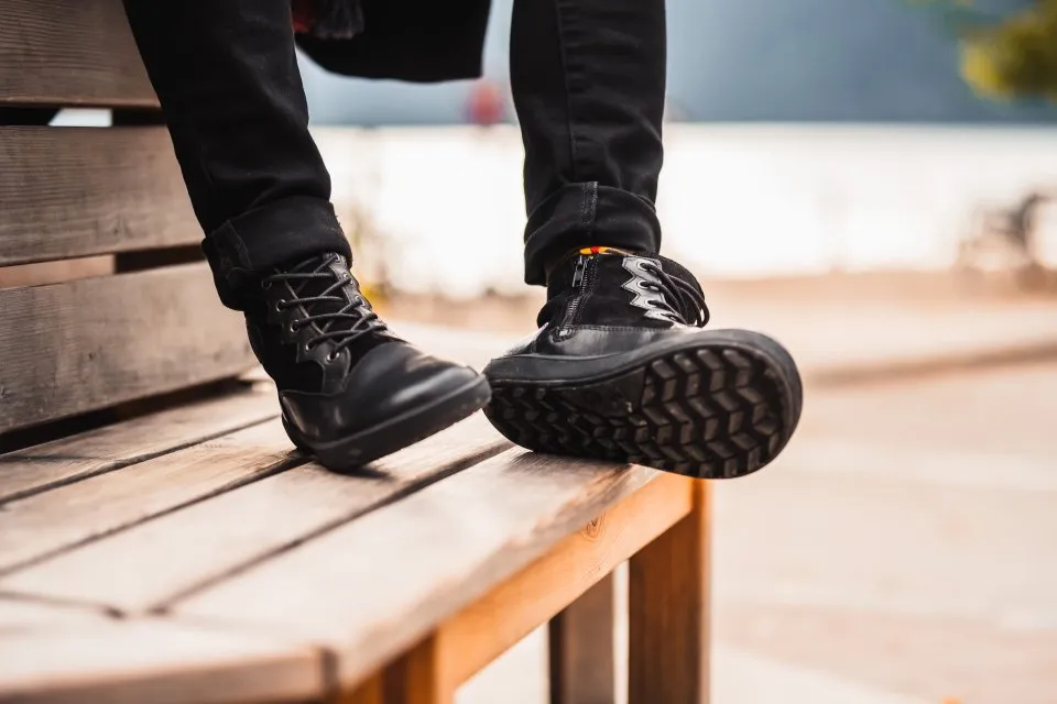 ZAPATOS BAREFOOT  BE LENKA OLYMPUS  ALL BLACK