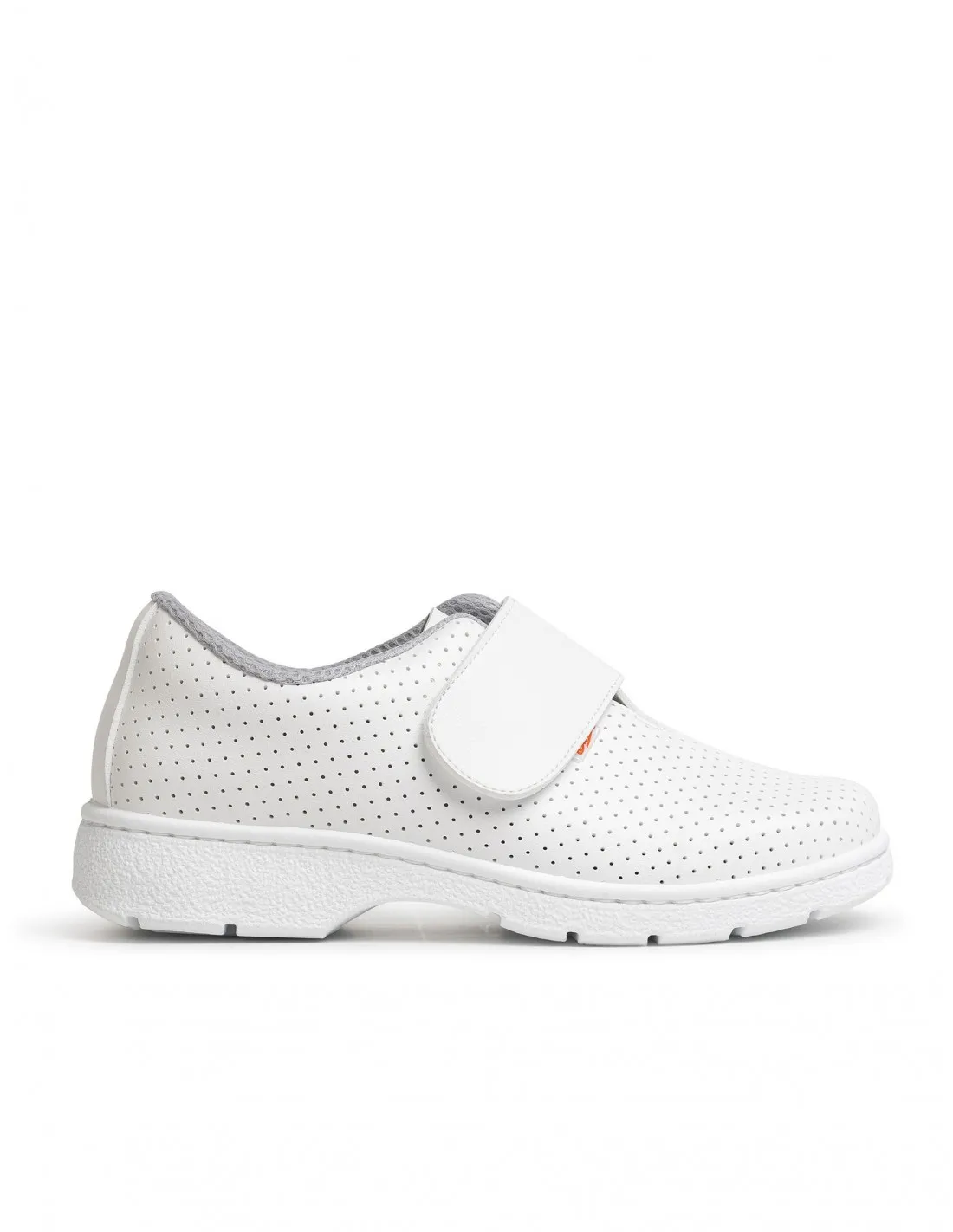 Zapatos Sanitarios Velcro Blancos DIAN