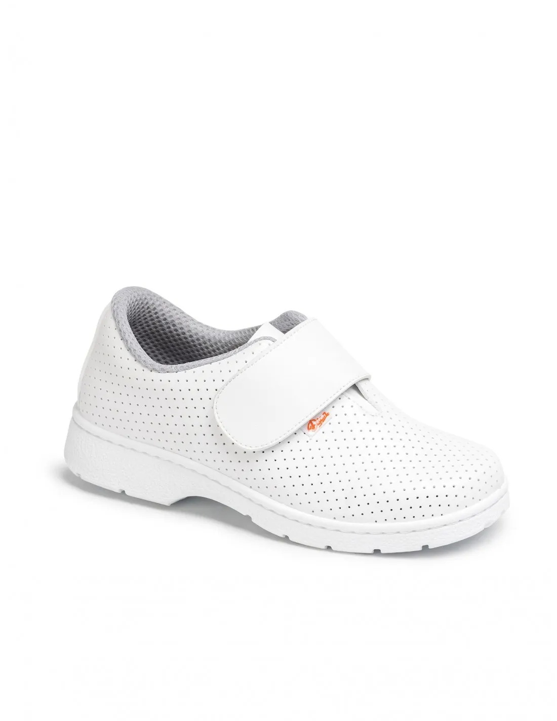 Zapatos Sanitarios Velcro Blancos DIAN