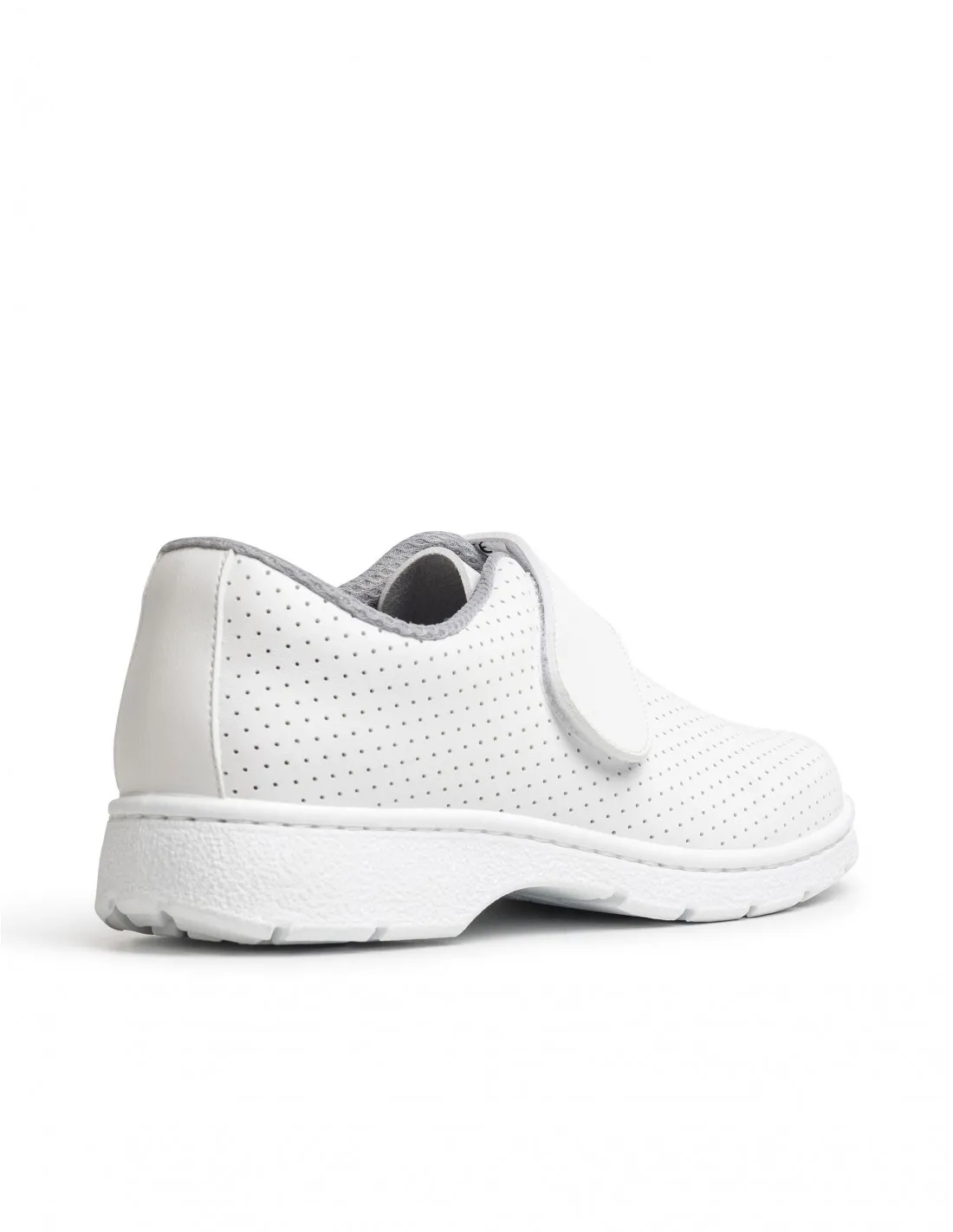 Zapatos Sanitarios Velcro Blancos DIAN