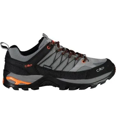 Zapatos senderismo CMP RIGEL LOW WP (Cemento nero) hombre