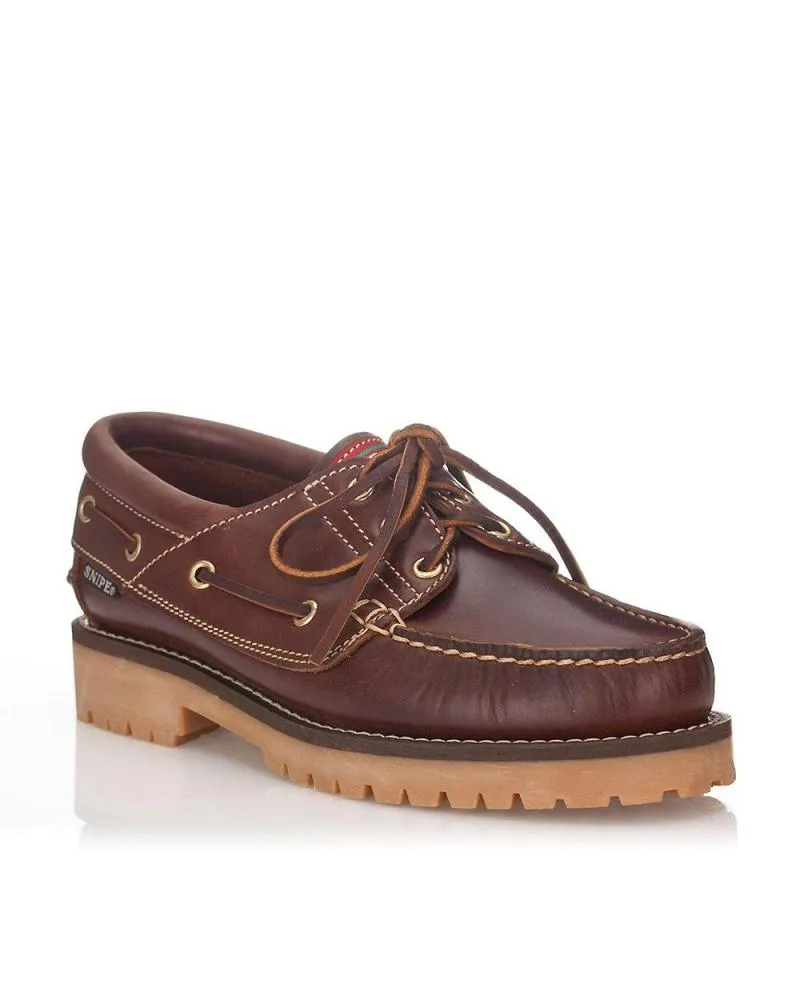 Zapatos SNIPE  de Hombre y Niño 21201 NAUTICO PARA HOMBRE COLOR CUERO  MARRóN