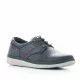 Zapatos sport Vicmart azules con cordones y detalle en contrafuerte rojo