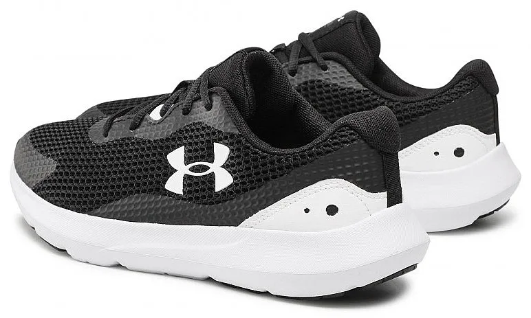 ZAPATOS UNDER ARMOUR SURGE 3  001/BLACK/WHITE  MEN´S