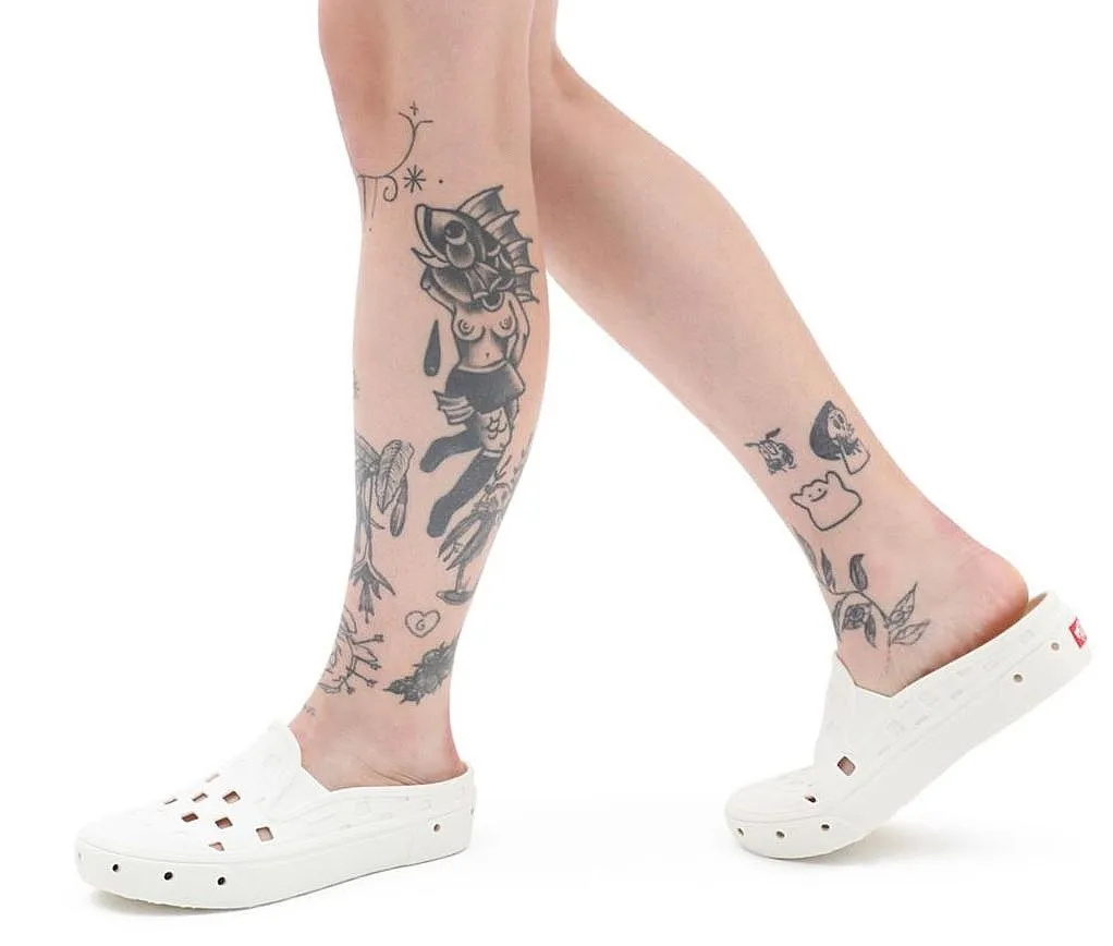 ZAPATOS VANS SLIPON MULE TREK  MARSHMALLOW