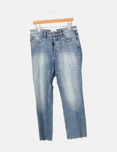 Zara Jeans boyfriend con rotos