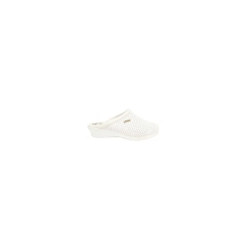 Zueco Sanitario Anatómico Piel Blanco. D'chus.